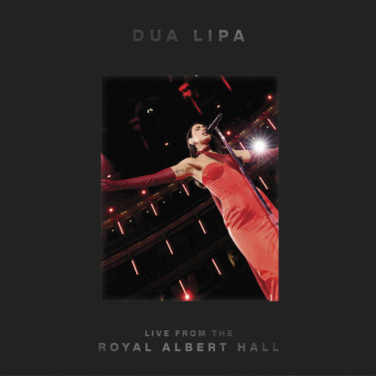 the album cover for Dua Lipa - Live at The Royal Albert Hall