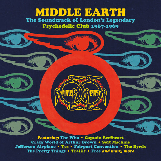 the album cover for Middle Earth: Soundtrack of London's Legendary - Middle Earth: The Soundtrack Of London's Legendary Psychedelic Club 1967-1969 / Various