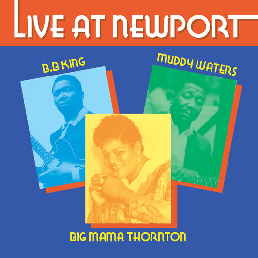 the album cover for B.B. King - Live At Newport 1984 (Mod)