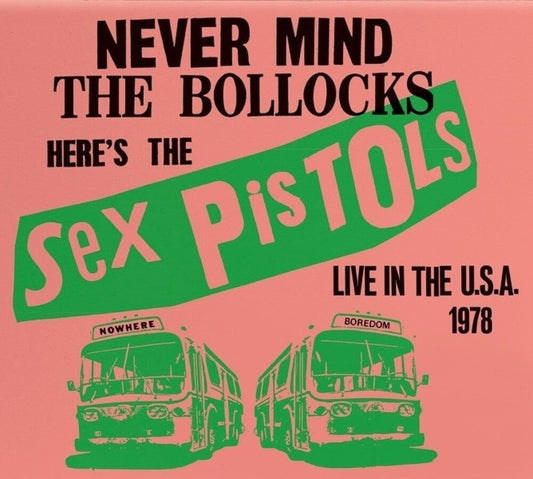 the album cover for Sex Pistols - Live In The U.S.A. 1978