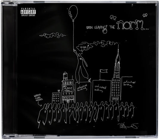 the album cover for The Weeknd - Hurry Up Tomorrow  [Basquiat Cover Signed]