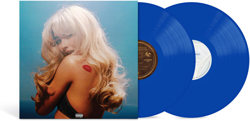 the album cover for Sabrina Carpenter - Short n' Sweet [Deluxe Edition Bright Azure 2 LP]