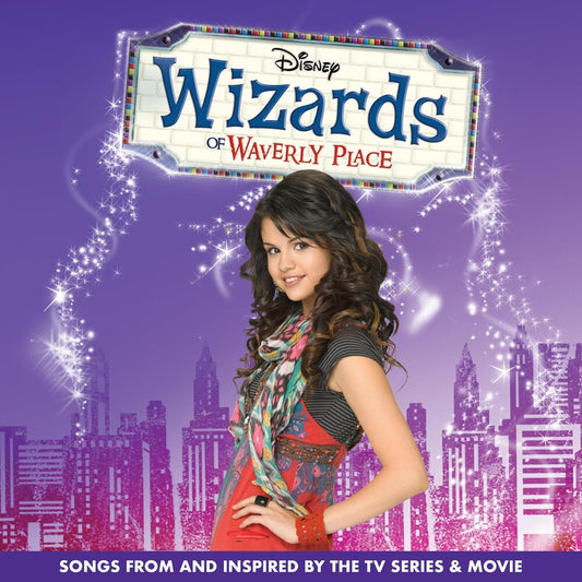 the album cover for Wizards Of Waverly Place / Various (Colv) (Purp) - Wizards Of Waverly Place / Various [Colored Vinyl] (Purp)