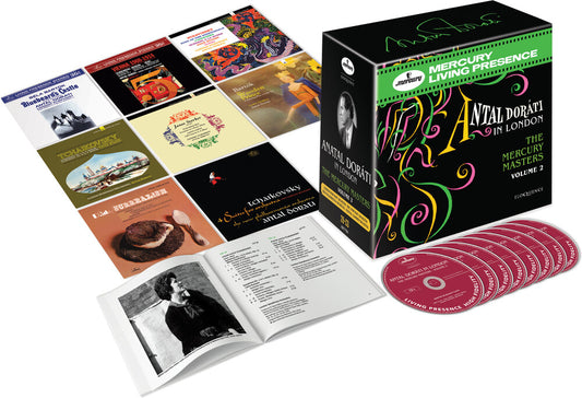 the album cover for Antal Dorati - Dorati In London Vol 2 (Box) (Aus)