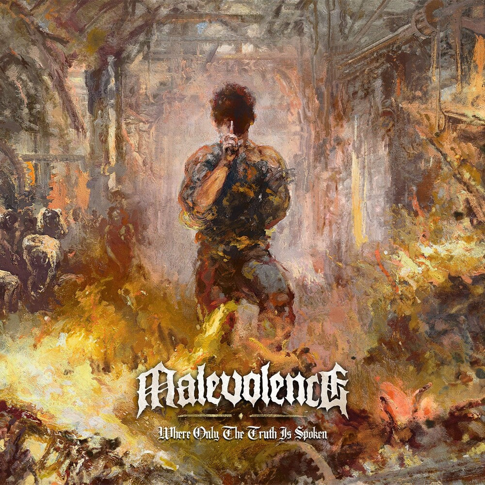 the album cover for Malevolence - Where Only The Truth Is Spoken