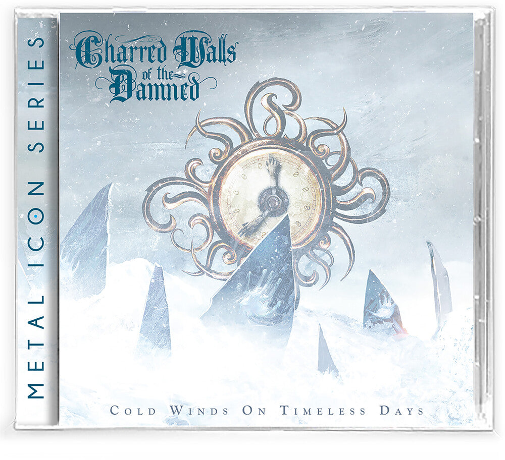 the album cover for Charred Walls Of The Damned - Cold Winds On Timeless Days [Limited Edition] [Remastered] [Reissue]