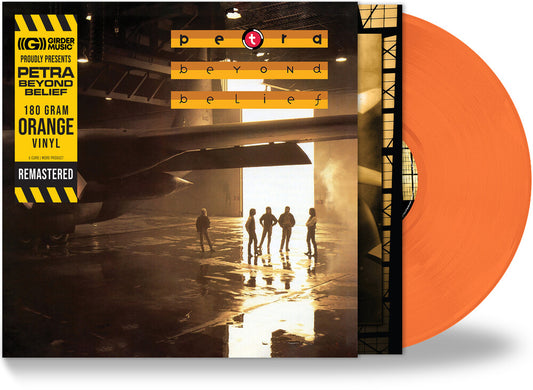 the album cover for Petra - Beyond Belief - Orange [Colored Vinyl] [180 Gram] (Org) [Remastered]