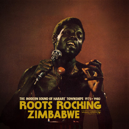 the album cover for Roots Rocking Zimbabwe - The Modern Sound Of / Var - Roots Rocking Zimbabwe - The Modern Sound Of / Var