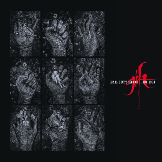 the album cover for Xmal Deutschland - Gift The 4ad Years