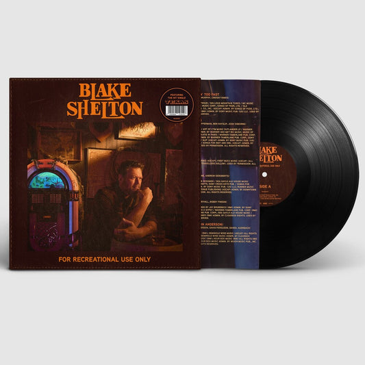 the album cover for Blake Shelton - For Recreational Use Only