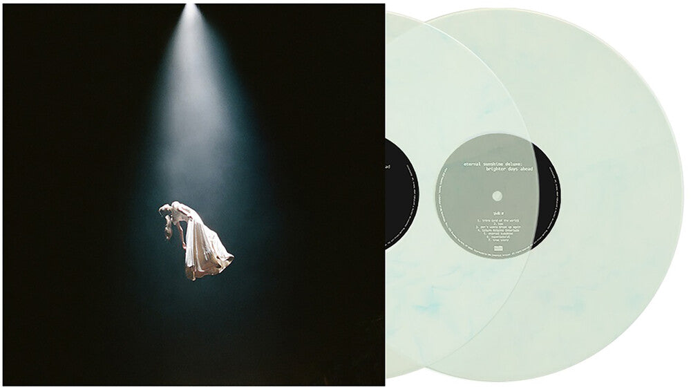 the album cover for Ariana Grande - eternal sunshine deluxe: brighter days ahead [Translucent Marble 2 LP]