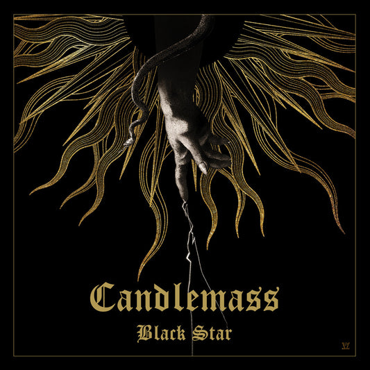 the album cover for Candlemass - Black Star [Compact disc EP]