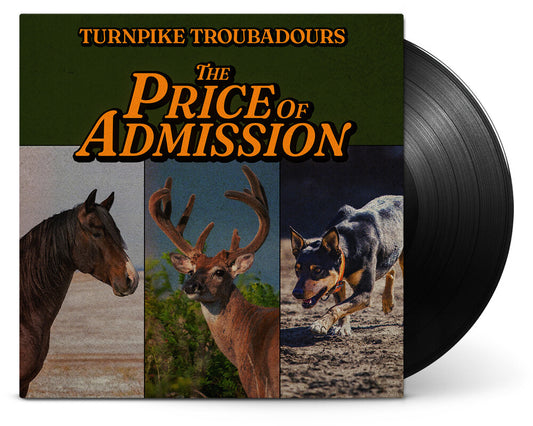 the album cover for Turnpike Troubadours - The Price Of Admission [LP]