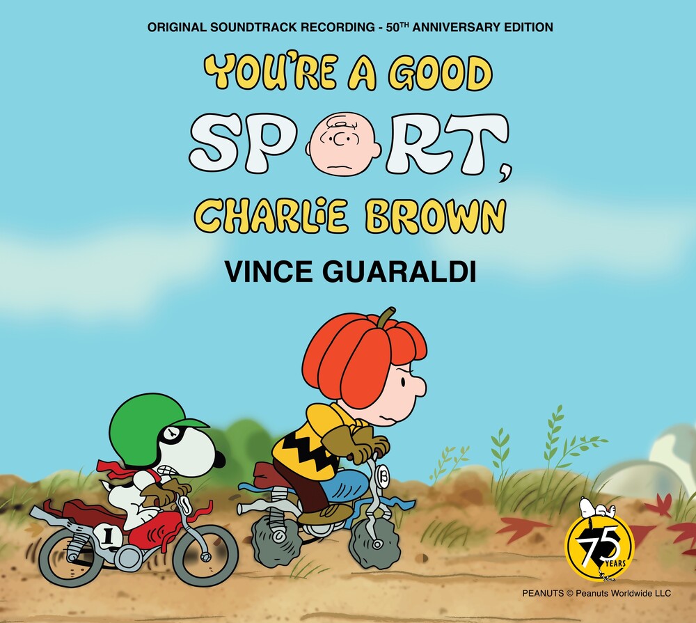 the album cover for Vince Guaraldi - You're A Good Sport Charlie Brown (Aniv)