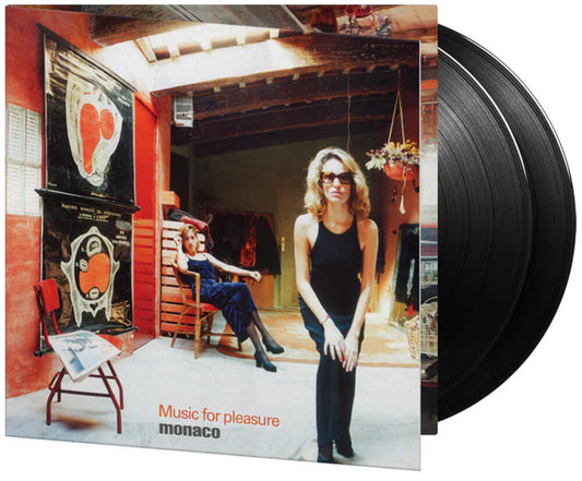 the album cover for Monaco - Music For Pleasure (Blk) (Bonus Tracks) (Gate)