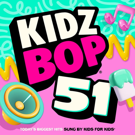 the album cover for KIDZ BOP Kids - KIDZ BOP 51