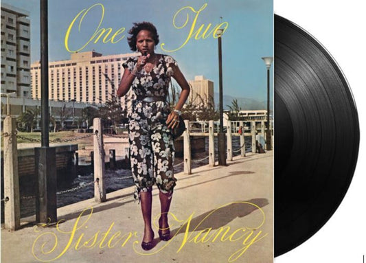 the album cover for Sister Nancy - One Two