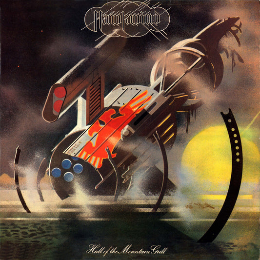 the album cover for Hawkwind - Hall Of The Mountain Grill - Deluxe Edition Boxset