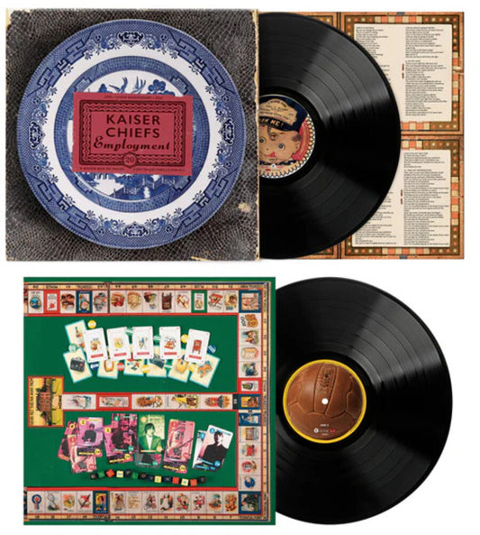 the album cover for Kaiser Chiefs - Employment 20: China Anniversary Edition - Black Vinyl