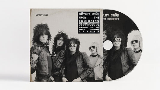 the album cover for Motley Crue - From The Beginning