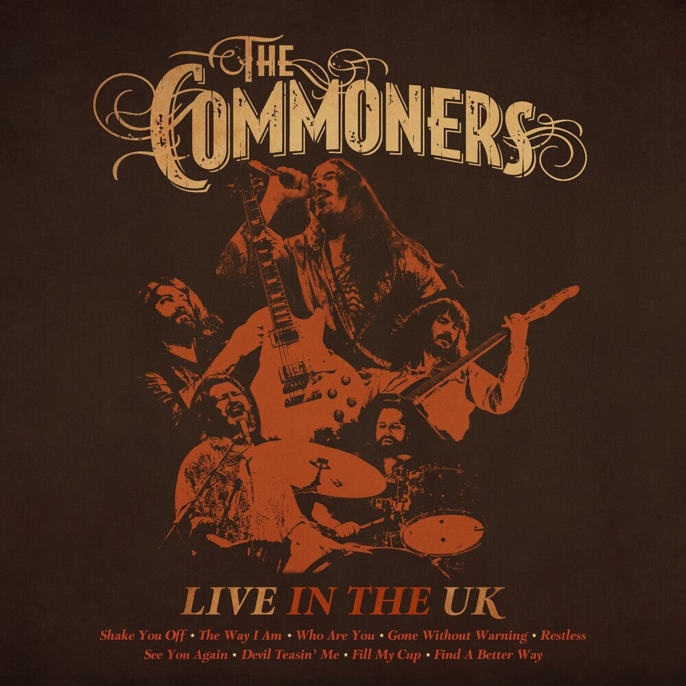 the album cover for Commoners - Commoners - Live In The Uk