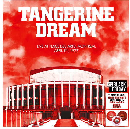 the album cover for Tangerine Dream - Live At Place Des Arts Montreal April 10 77 [RSD Black Friday 2025]