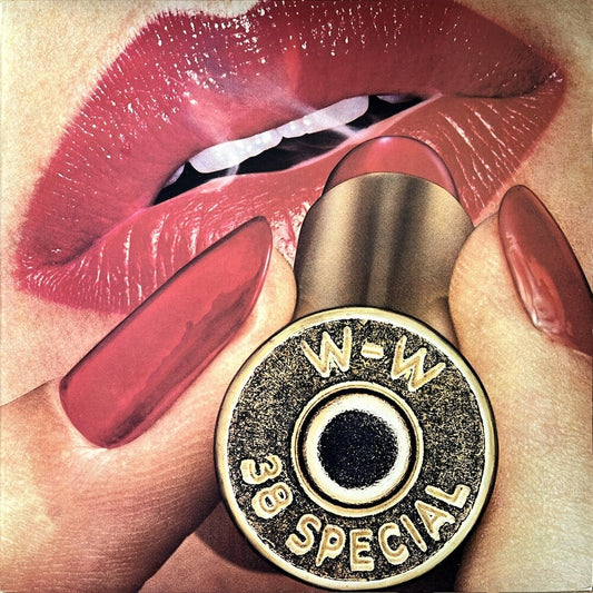 the album cover for 38 Special - Rockin Into The Night + Captured Live 1984 (Uk)