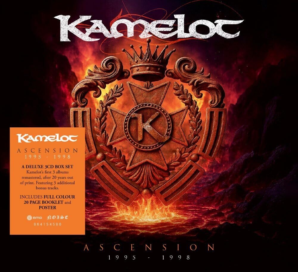the album cover for Kamelot - Ascension (1995-1998) [Deluxe]