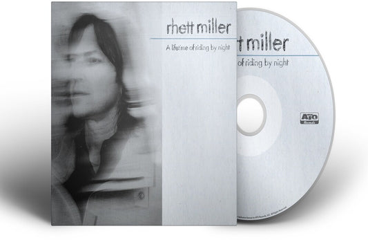 the album cover for Rhett Miller - A lifetime of riding by night