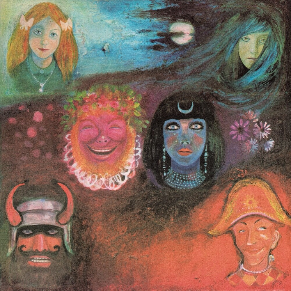 the album cover for King Crimson - In The Wake Of Poseidon - All New 2025 Mixes (Wbr)