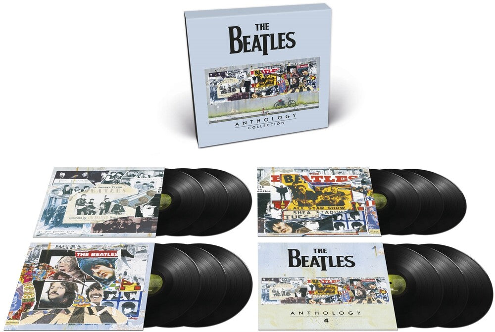 the album cover for The Beatles - Anthology Collection (2025 Edition) [12LP Box Set]