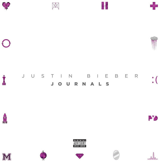 the album cover for Justin Bieber - Journals (Expanded)