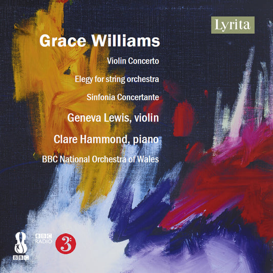 the album cover for Geneva Lewis - Grace Williams: Vn Con Elegy For Str Orch & Sinfon