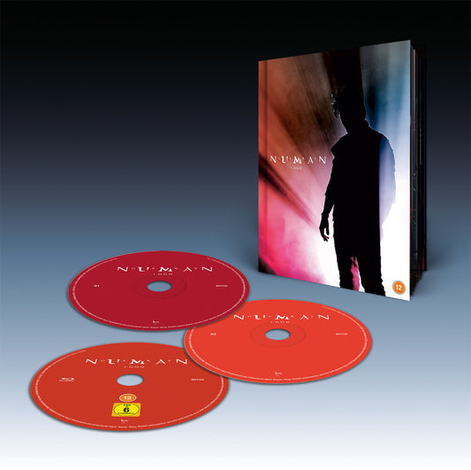 the album cover for Gary Numan - 1,000: Live At The Electric Ballroom, London