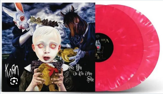 the album cover for Korn - See You On The Other Side (20th Anniversary Edition) -  [Indie Exclusive Cloudy Magenta 2LP]