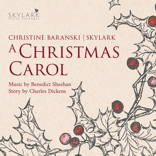 the album cover for Matthew Guard  / Skylark Vocal Ensemble - Christmas Carol