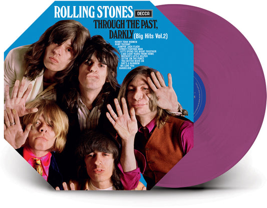 the album cover for The Rolling Stones - Through the Past, Darkly (big Hits Vol. 2) (uk) (180g/magenta Vinyl)