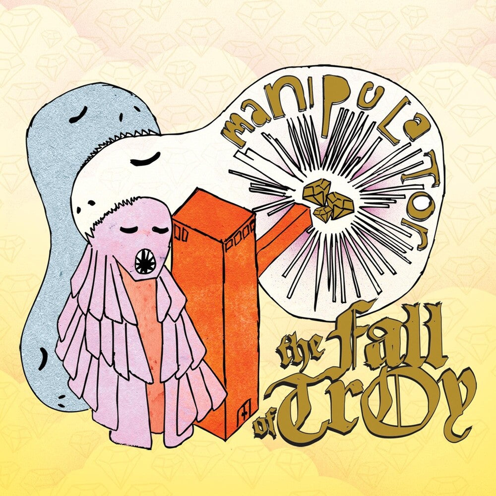 the album cover for FALL OF TROY - Manipulator [Opaque Olive Green]