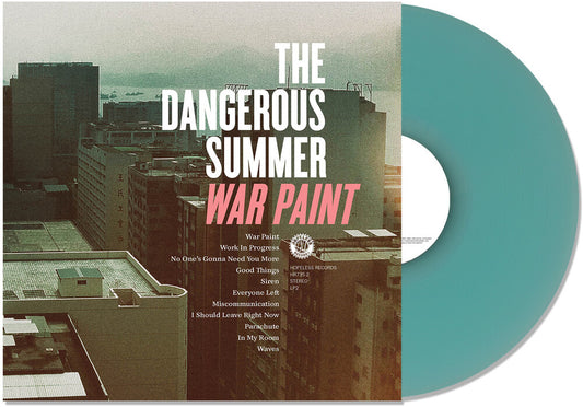 the album cover for Dangerous Summer - War Paint [Blue]