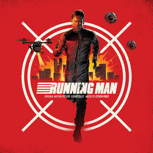 the album cover for Steven Price  / Running Man - O.S.T. - Steven Price  / Running Man - O.S.T. [Gray]