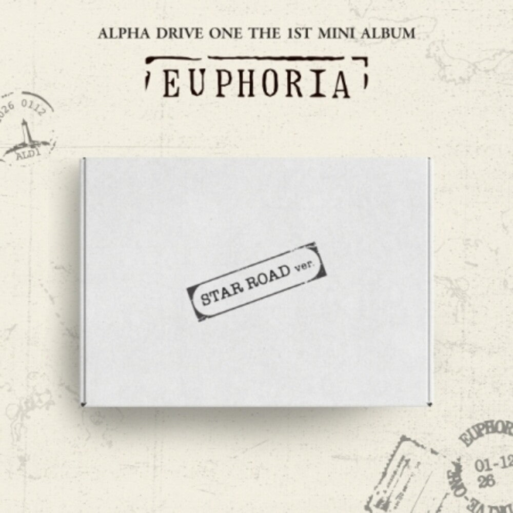 the album cover for Alpha Drive One - Euphoria - Star Road Version