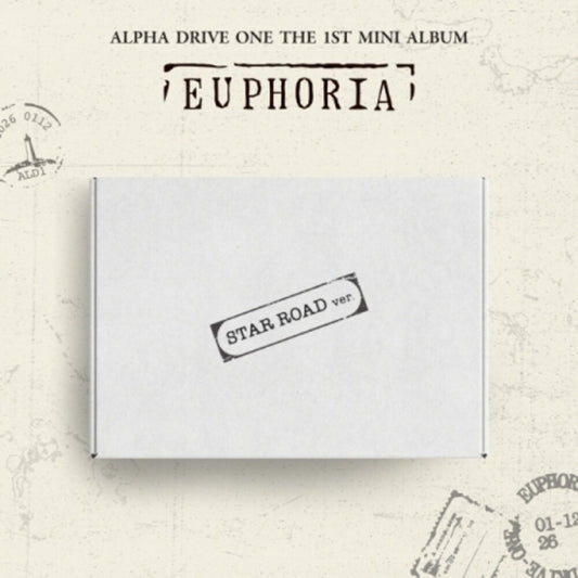 the album cover for Alpha Drive One - Euphoria - Star Road Version