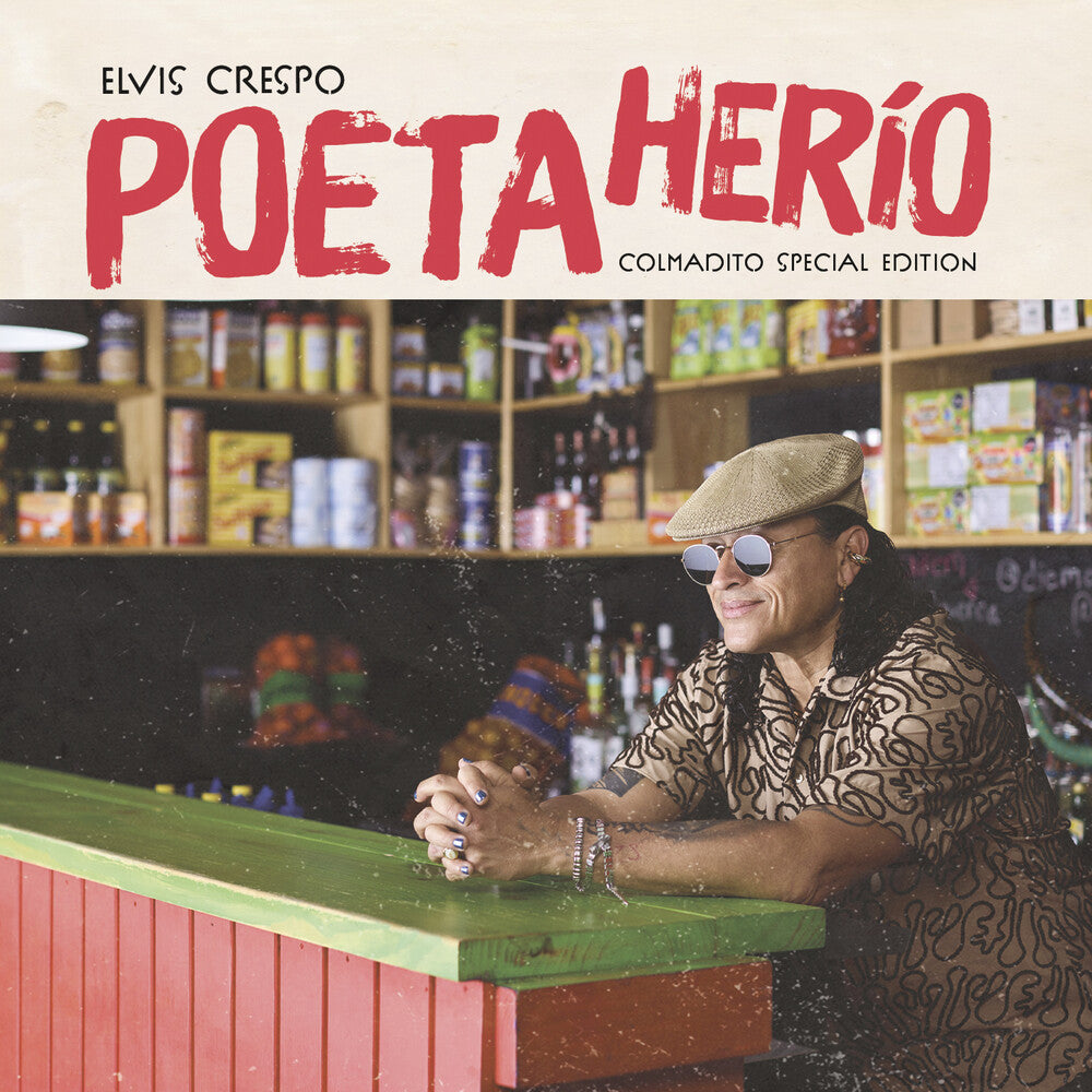 the album cover for Elvis Crespo - Poeta Herio - Colmadito