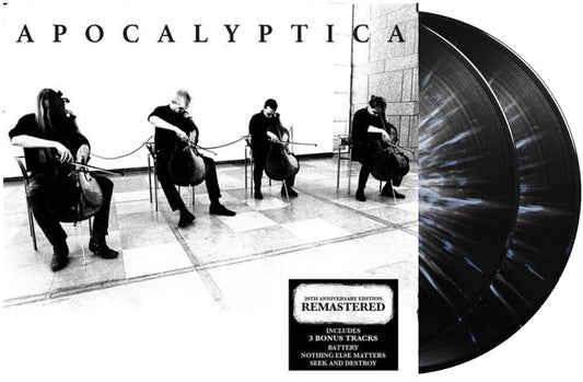 the album cover for Apocalyptica - Plays Metallica (20th Anniversary)