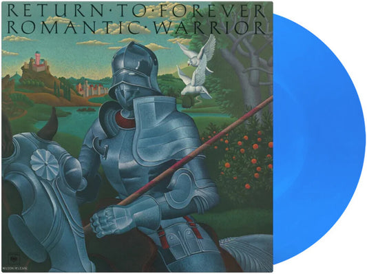 the album cover for Return To Forever - Romantic Warrior (Blue) [Colored Vinyl] [Limited Edition] [180 Gram] (Hol)