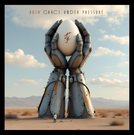 the album cover for Rush - Grace Under Pressure - Super Deluxe [5LP + Blu-Ray]