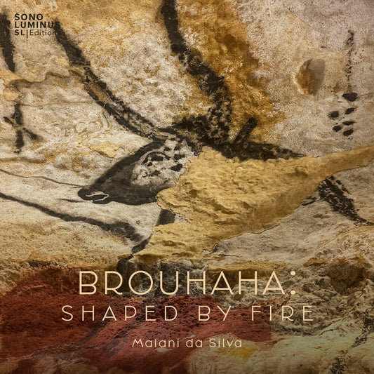 the album cover for Maiani Da Silva - Brouhaha: Shaped by Fire