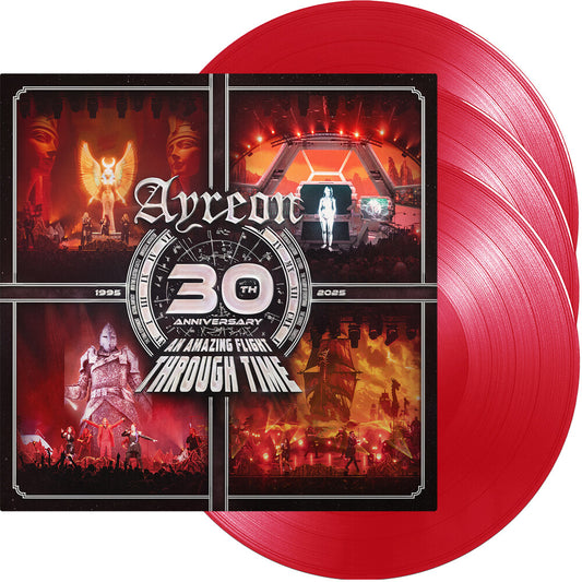 the album cover for Ayreon - 30th Anniversary - An Amazing Flight Through Time