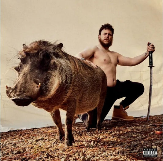 the album cover for Bilmuri - KINDA HARD [Indie Exclusive Hog Slop]