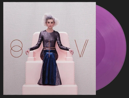 the album cover for St. Vincent - St. Vincent (10th Anniversary) [Indie Exclusive Purple]